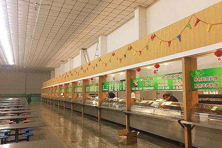 石家莊鐵路職業(yè)技工學(xué)校食堂環(huán)境 校園環(huán)境 第2張