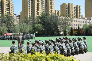 石家莊鐵路學校2020新生軍訓 學子風采 第3張